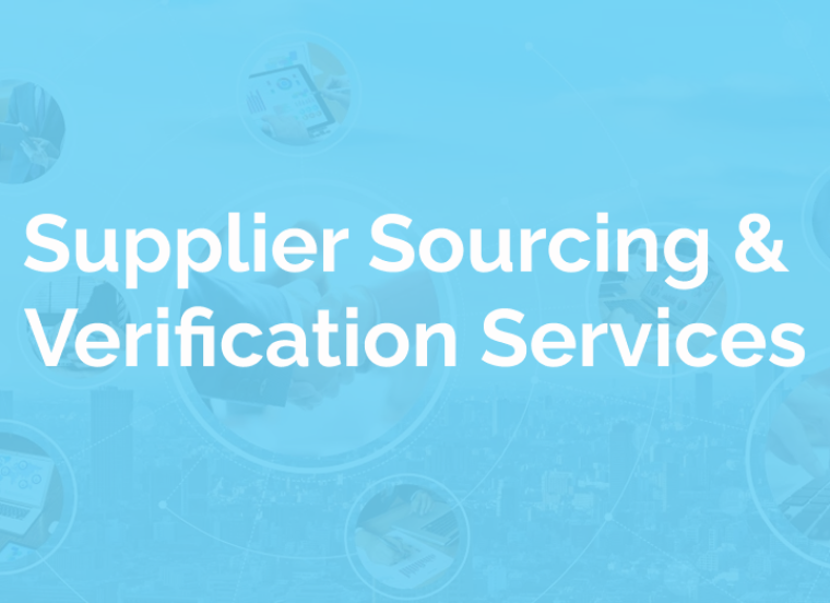 Supplier Sourcing & Verification Services